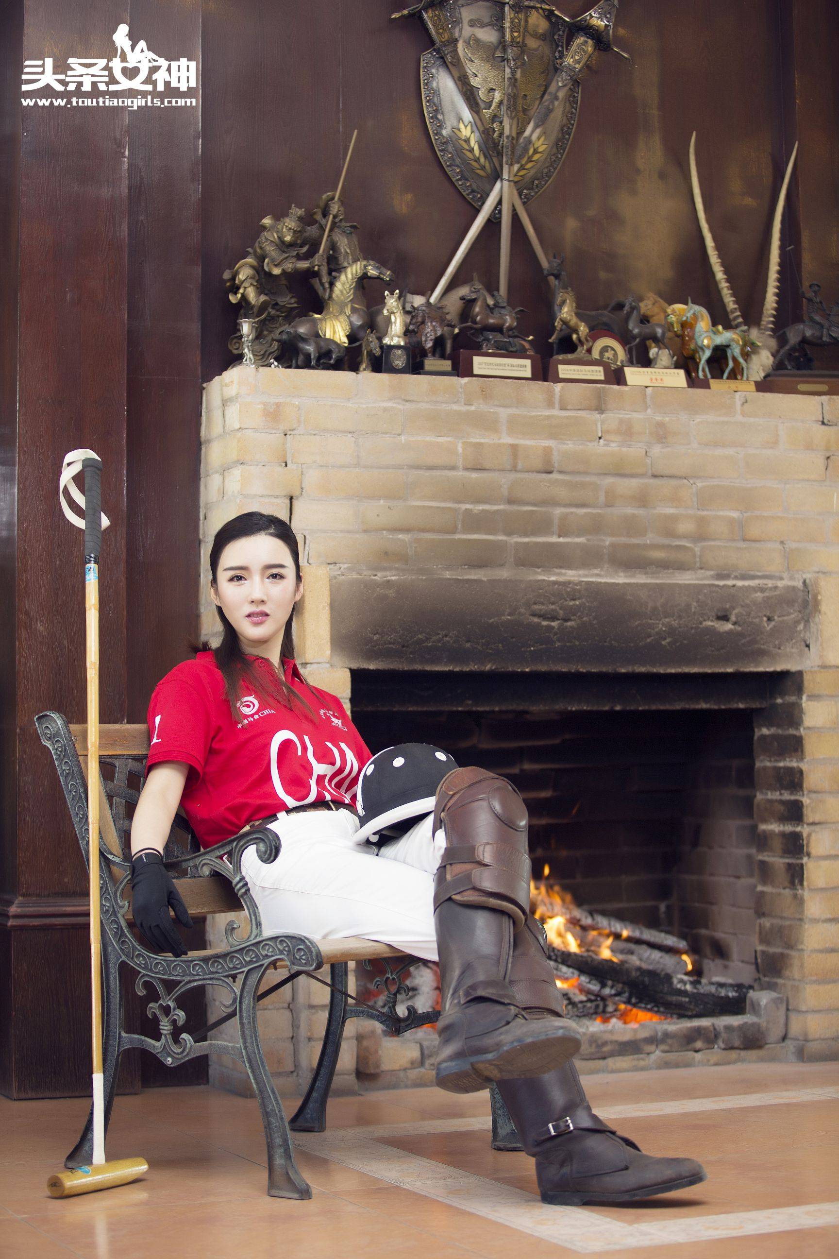 郭婉婷《马场青春》 [头条女神]Xiuren秀人写真高清美女套图写真下载-看套图看套图