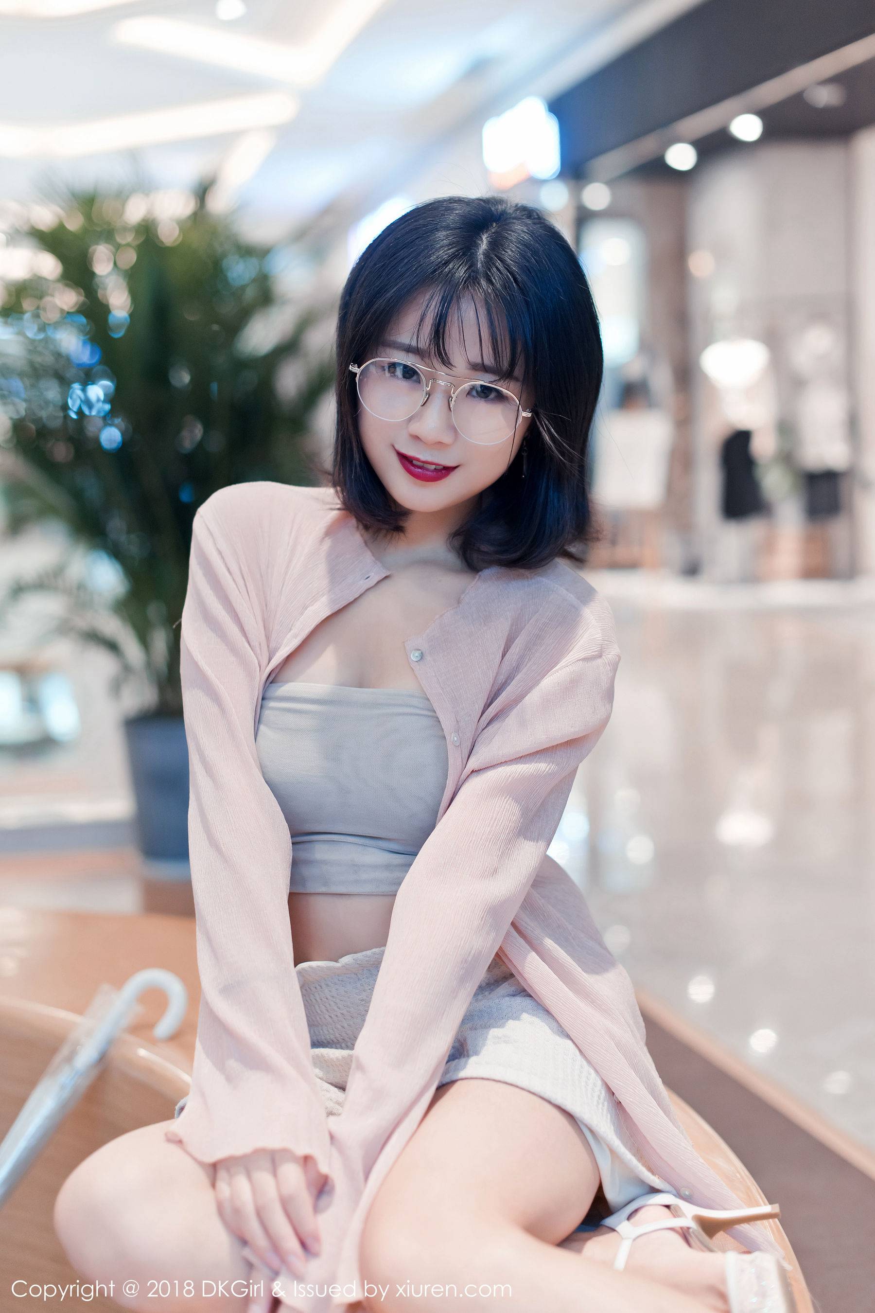 仓井优香《青春无敌气息的美乳童颜少女》 [御女郎DKGirl] Vol.071-看套图