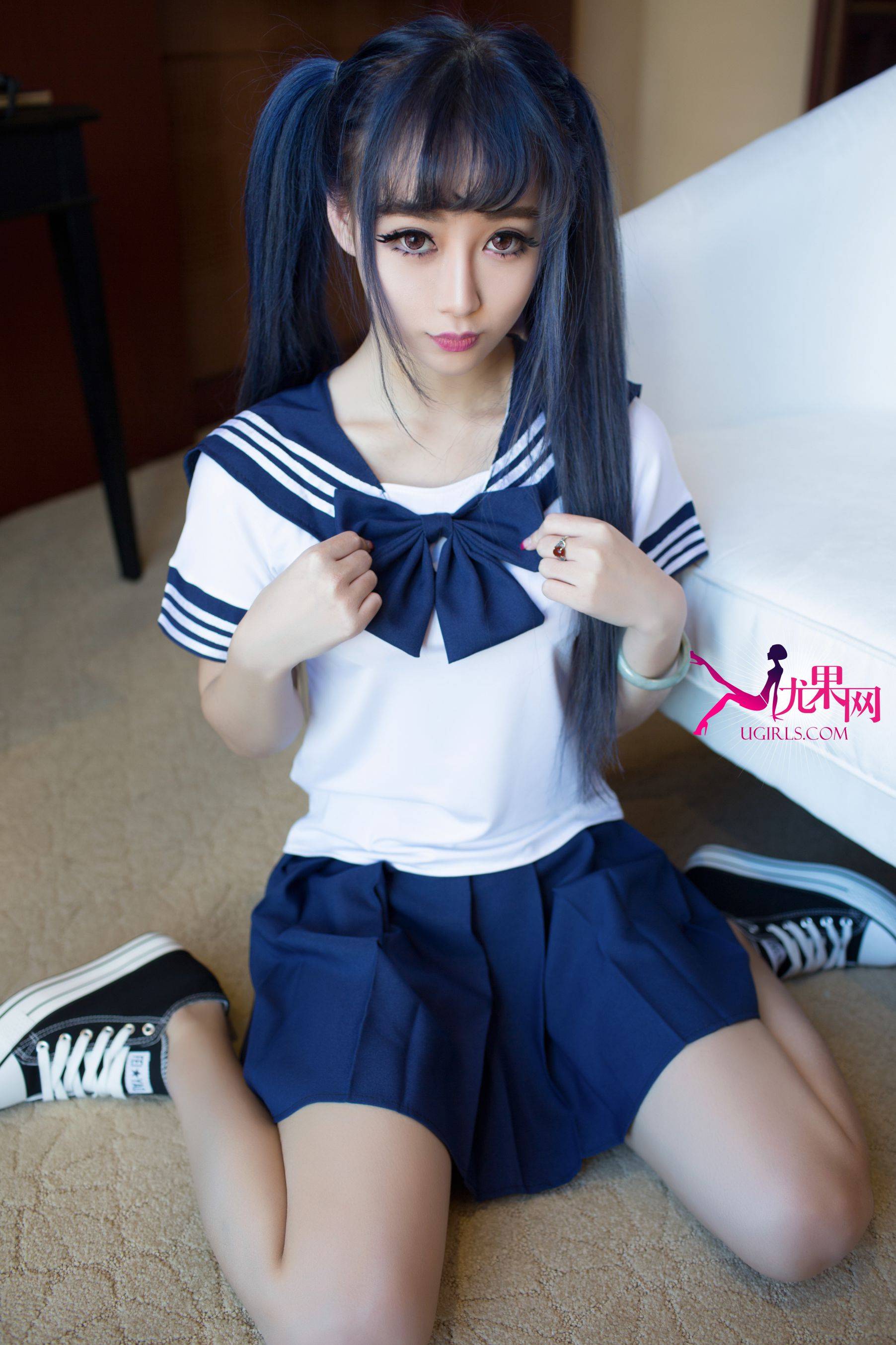 [尤果网Ugirls] U053 小可爱《萝莉有风险，扑倒需谨慎》Xiuren秀人写真高清美女套图写真下载-看套图看套图