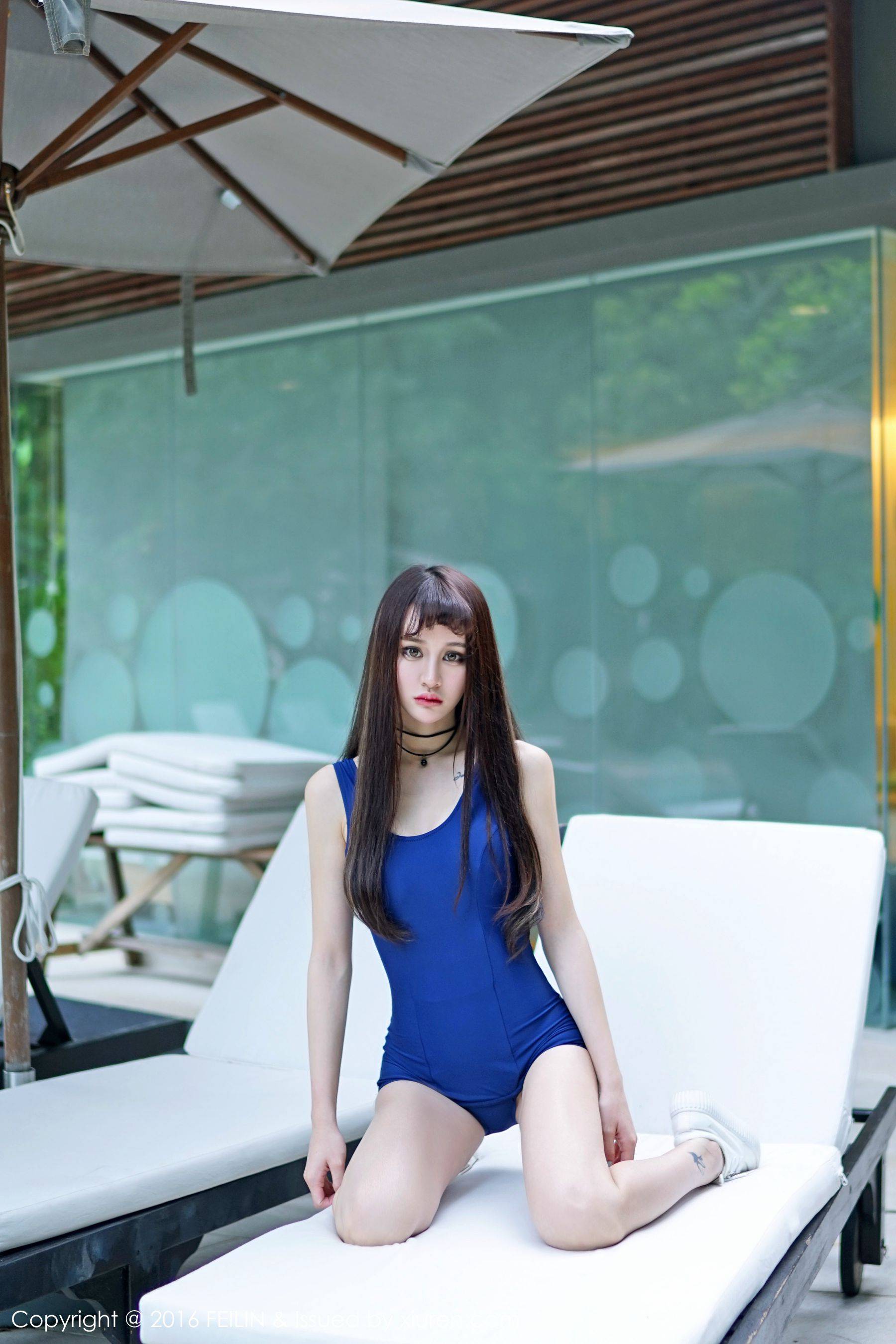 Cheryl青树《死库水+比基尼》 [嗲囡囡FEILIN] Vol.050Xiuren秀人写真高清美女套图写真下载-看套图看套图