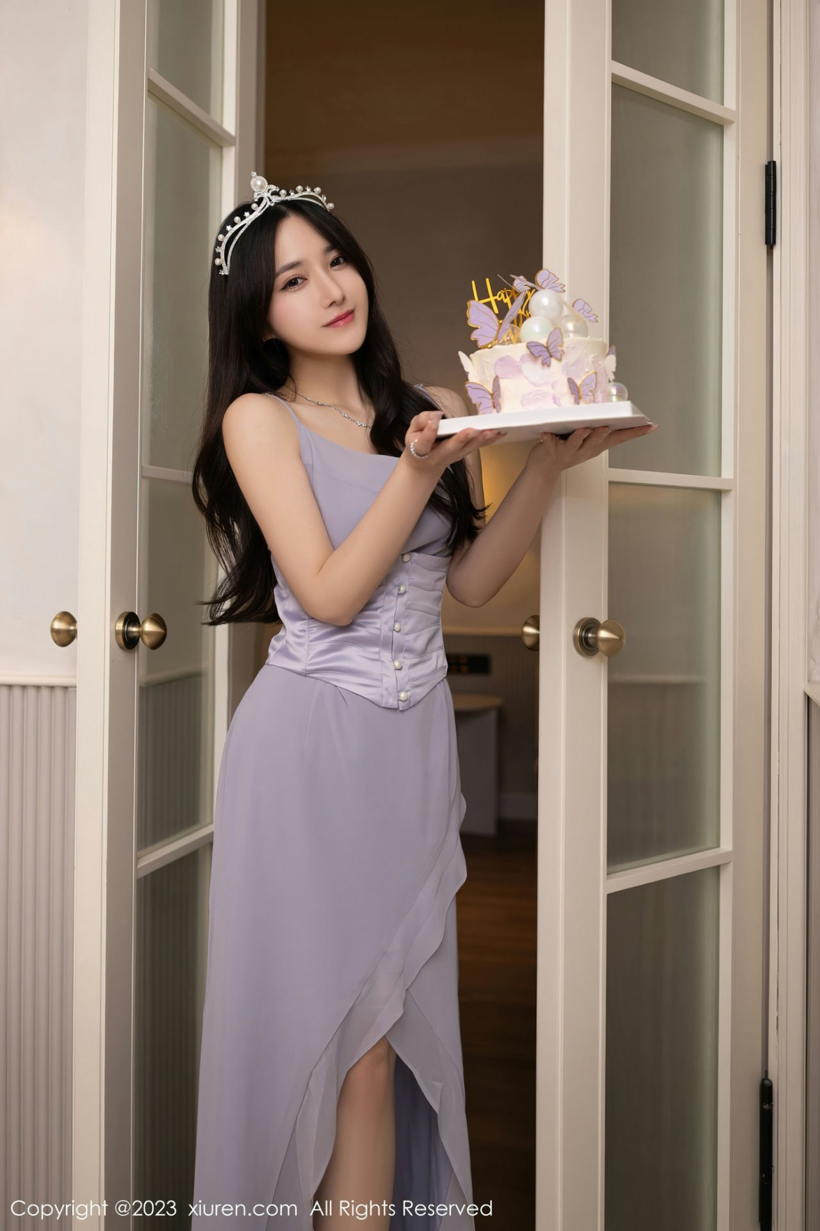 图片[4]-XiuRen第6286期_模特鱼子酱Fish生日篇主题紫灰色连衣长裙秀曼妙身姿迷人写真83P-推荐论坛-免费套图-看套图