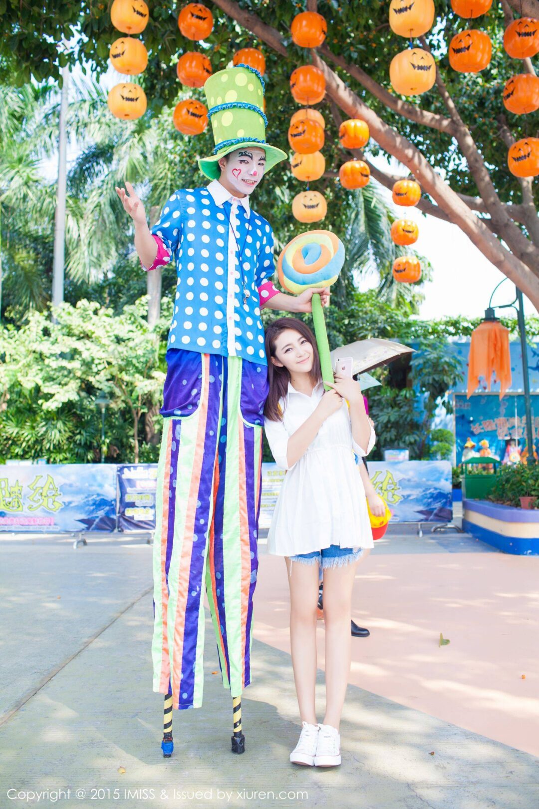 夏茉GIGI《小清新街拍》 [爱蜜社IMiss] Vol.053Xiuren秀人写真高清美女套图写真下载-看套图看套图