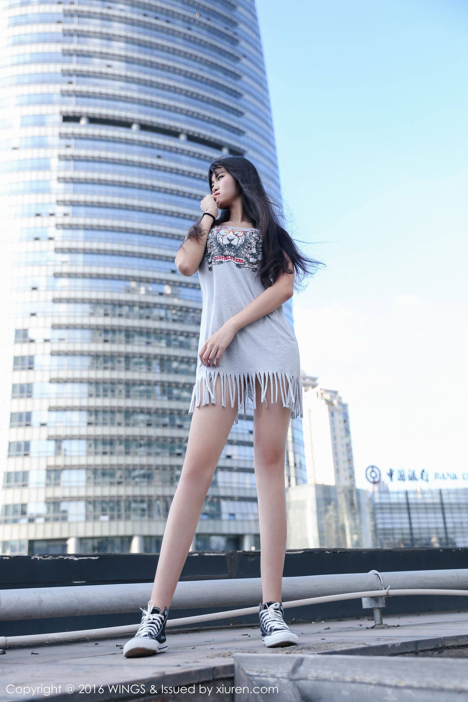 Amor千冶《长腿模特的比基尼诱惑》 [WingS影私荟] Vol.018Xiuren秀人写真高清美女套图写真下载-看套图看套图