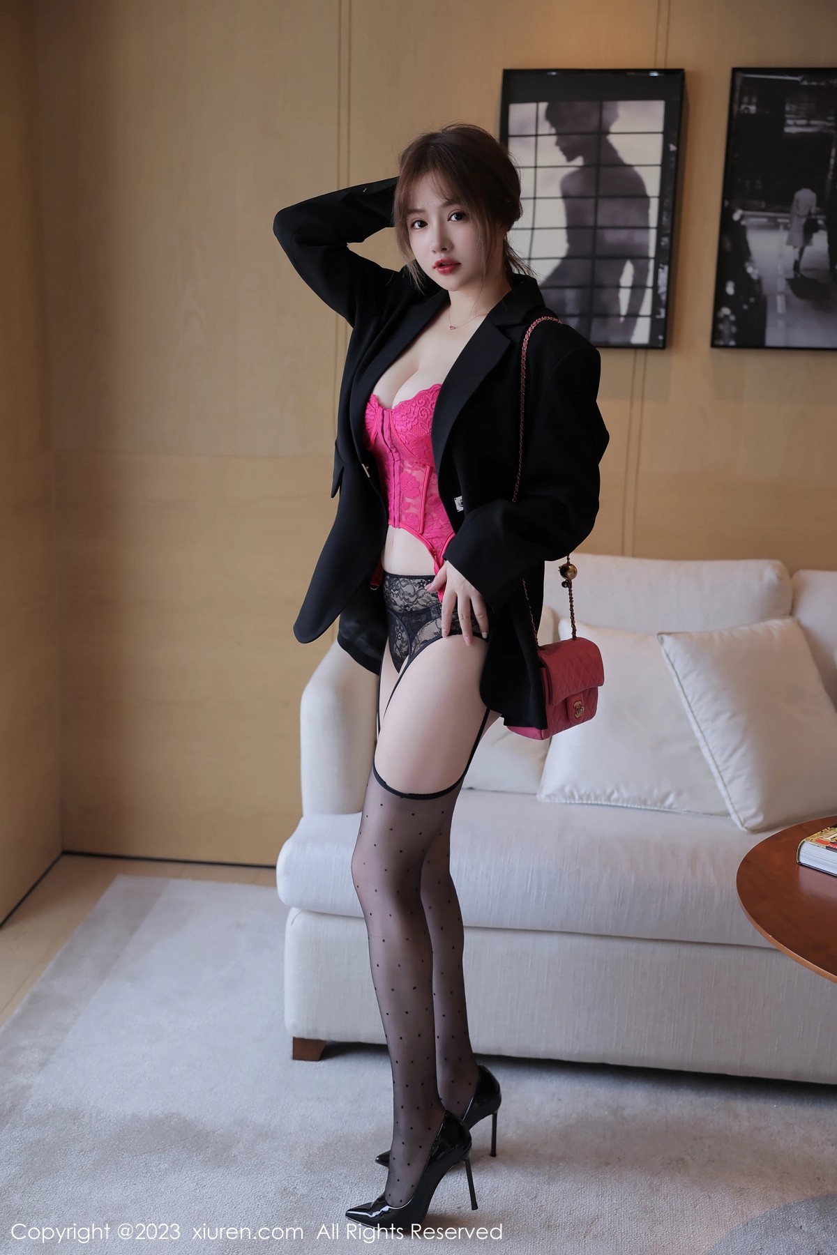 XiuRen第6644期_模特养乐多DoDo性感艳红色内衣配黑丝吊袜秀惹火身材诱惑写真66PXiuren秀人写真高清美女套图写真下载-看套图最新发布论坛Xiuren秀人写真高清美女套图写真下载-看套图免费套图Xiuren秀人写真高清美女套图写真下载-看套图看套图