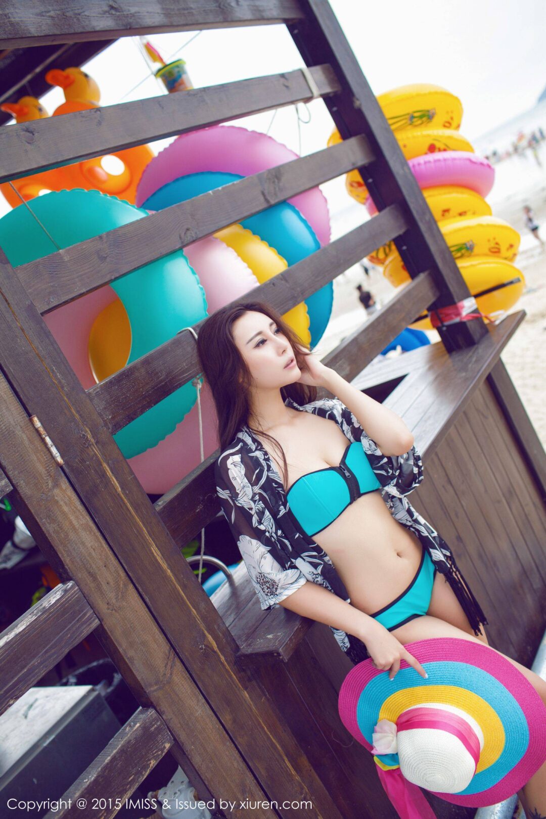 樂樂Mango《海边比基尼系列》 [爱蜜社IMiss] Vol.014Xiuren秀人写真高清美女套图写真下载-看套图看套图