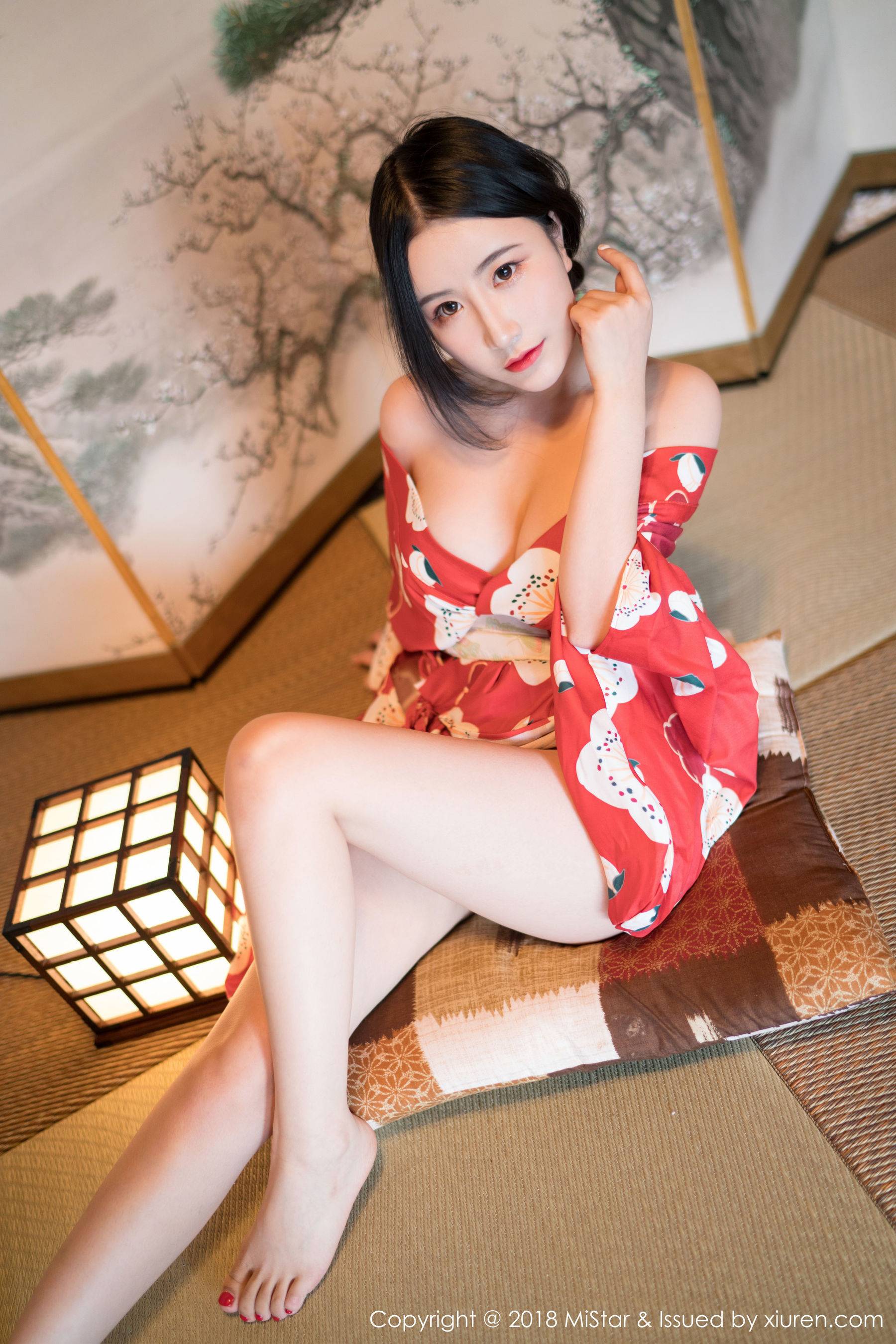 谢芷馨Sindy《娇艳红色和服》 [魅妍社MiStar] VOL.210-看套图