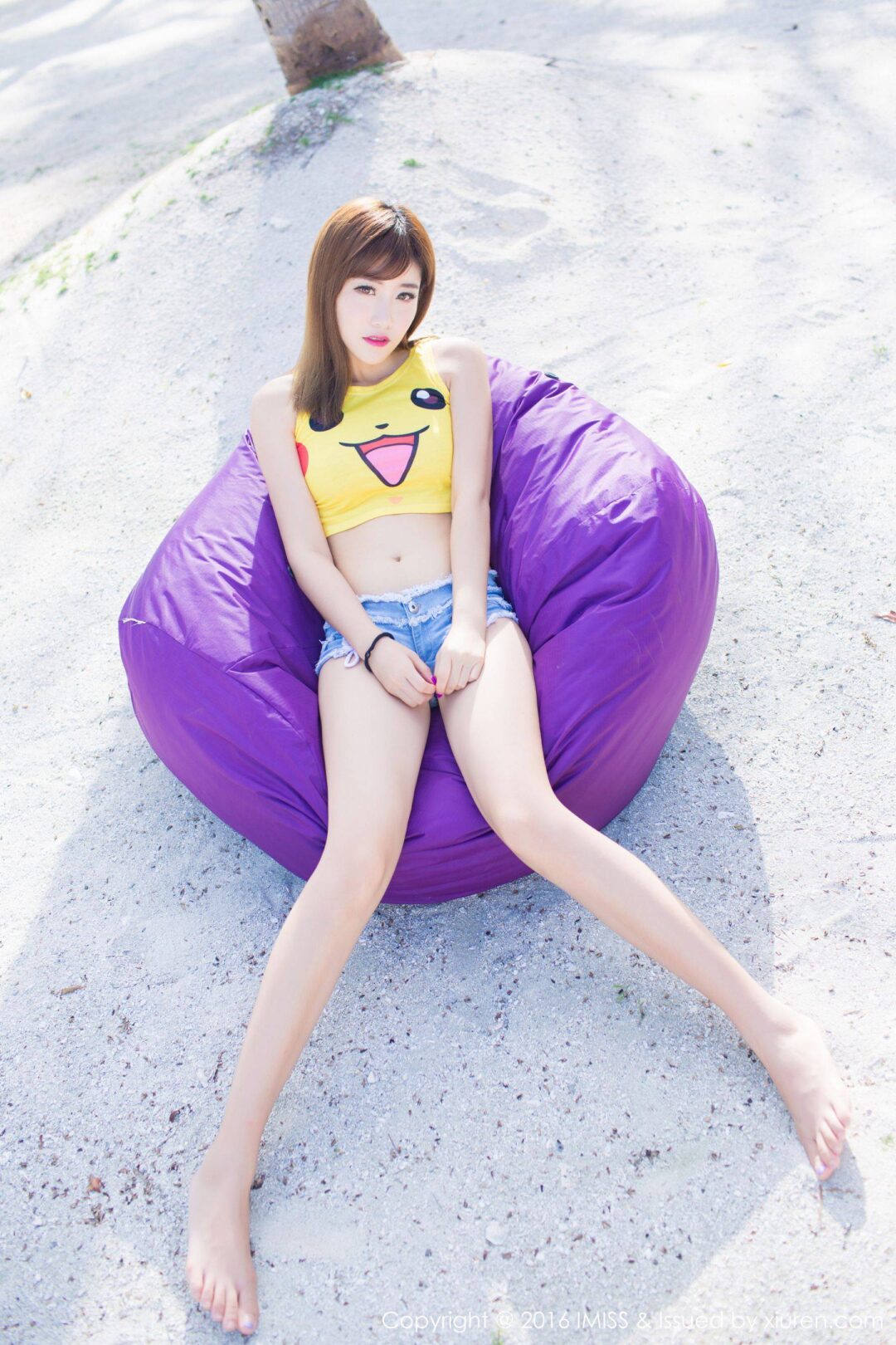 程小烦不烦《皮卡丘+比基尼》 [爱蜜社IMiss] Vol.057Xiuren秀人写真高清美女套图写真下载-看套图看套图