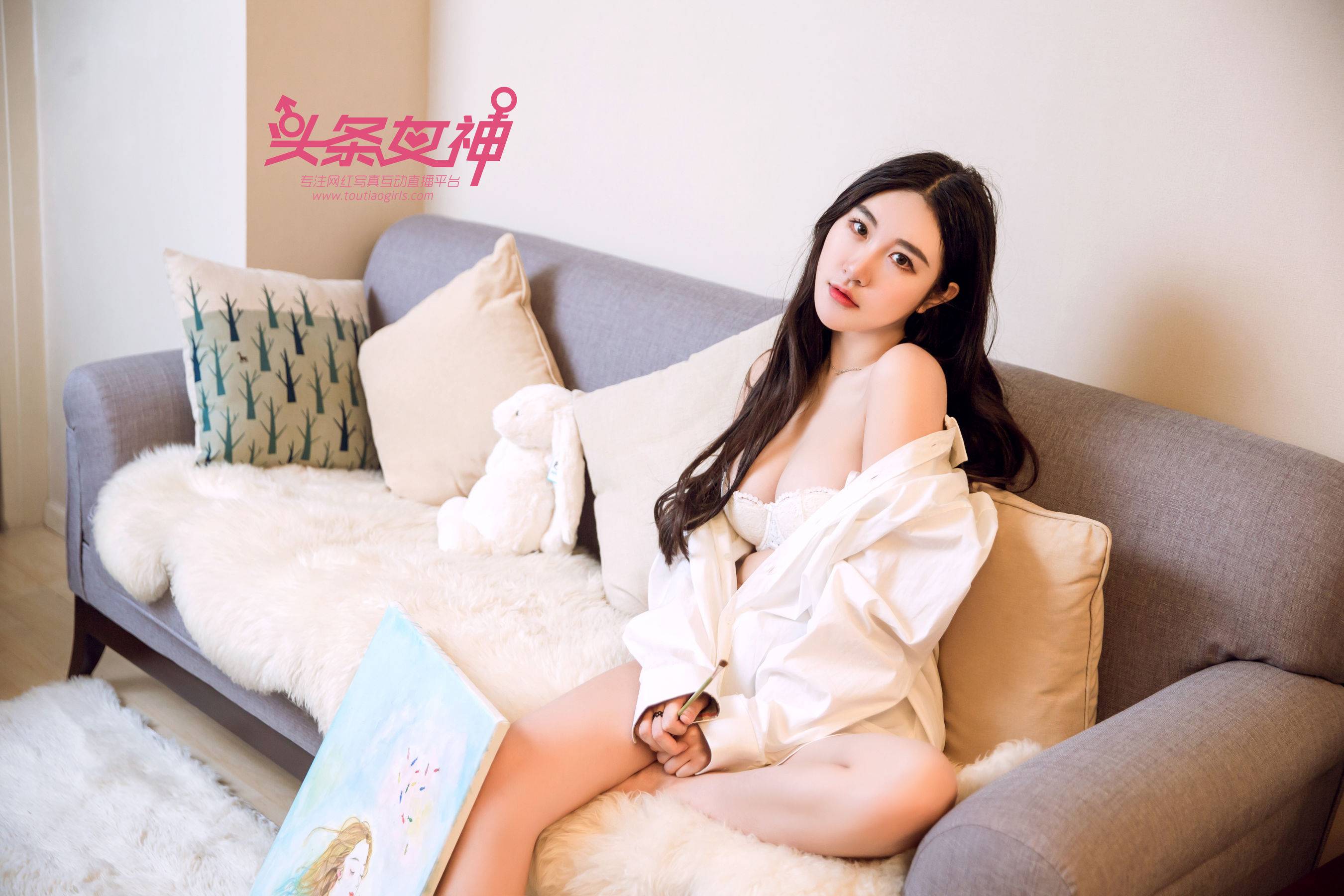 七姑娘/安雨琪《画中少女》 [头条女神Toutiaogirls]Xiuren秀人写真高清美女套图写真下载-看套图看套图