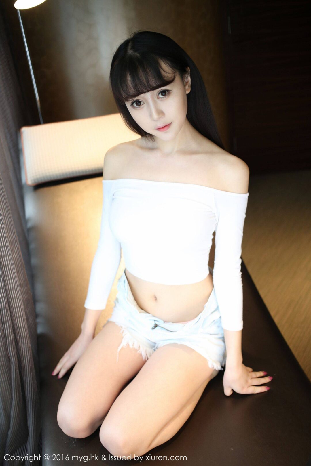 赵小米Kitty《清纯热裤妹子诱惑》 [美媛馆MyGirl] Vol.197Xiuren秀人写真高清美女套图写真下载-看套图看套图