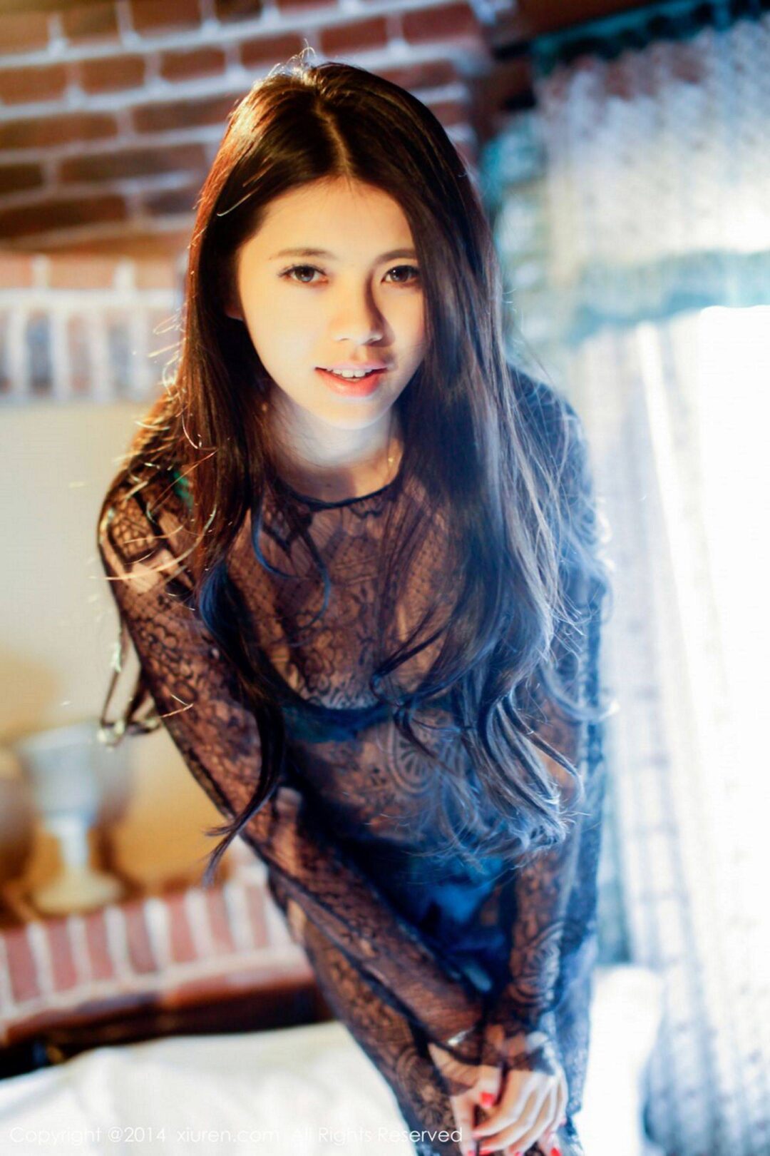 欧阳妮娜娜《透视蕾丝系列》 [秀人网XiuRen] No.265-看套图