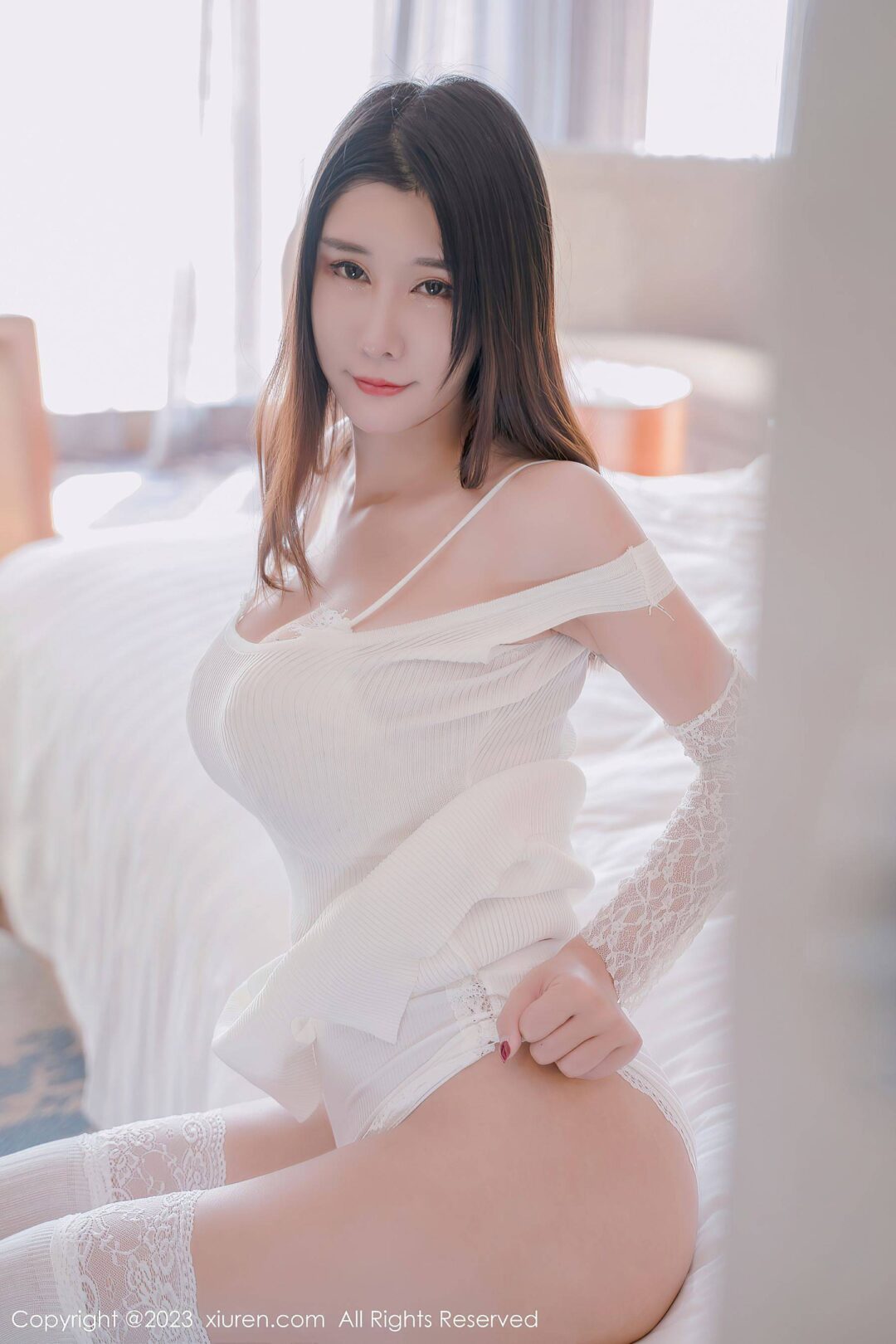 [XiuRen秀人网] No.6128 夏沫沫tifa 丝袜美腿-看套图