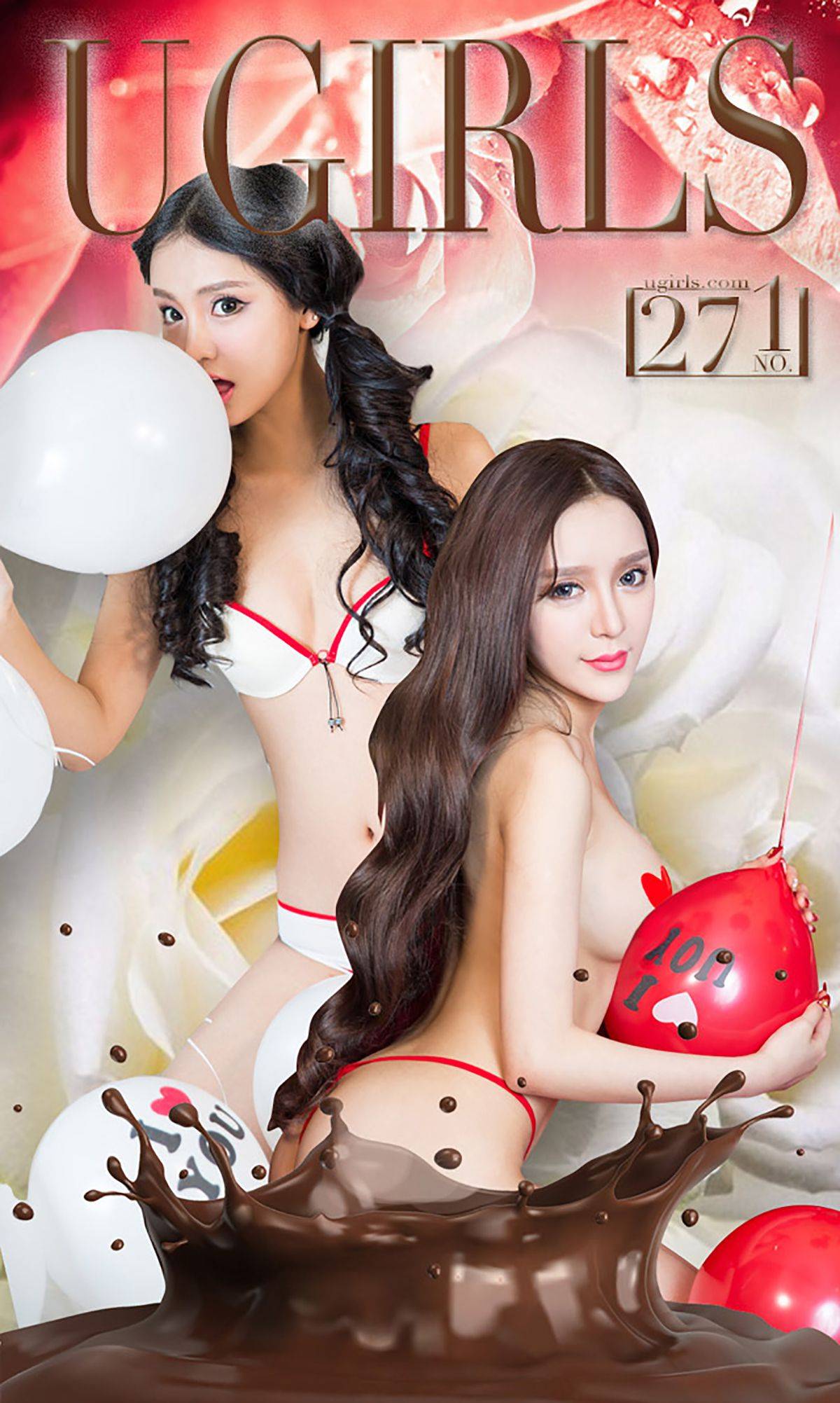 张鑫&希雅《情人节特辑》 [爱尤物Ugirls] No.271Xiuren秀人写真高清美女套图写真下载-看套图看套图