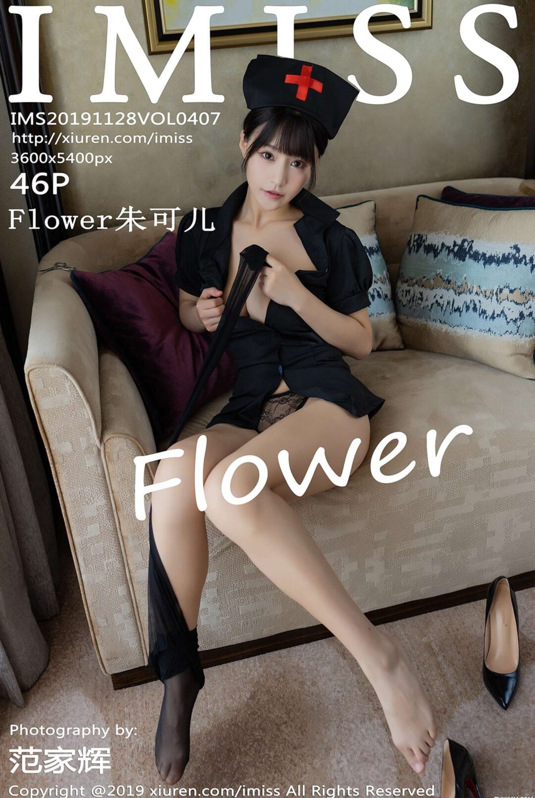 [IMISS爱蜜社] VOL.407 Flower朱可儿Xiuren秀人写真高清美女套图写真下载-看套图看套图