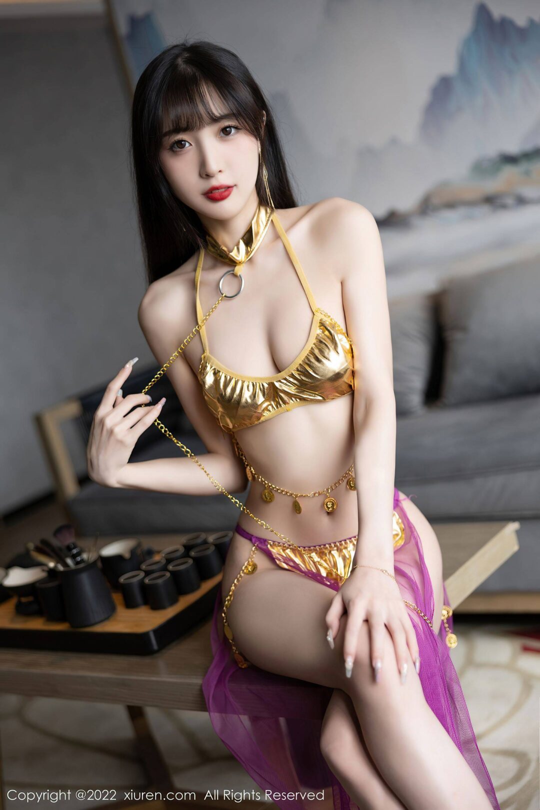 [XiuRen秀人网] No.5901 林星阑 比基尼美腿-看套图