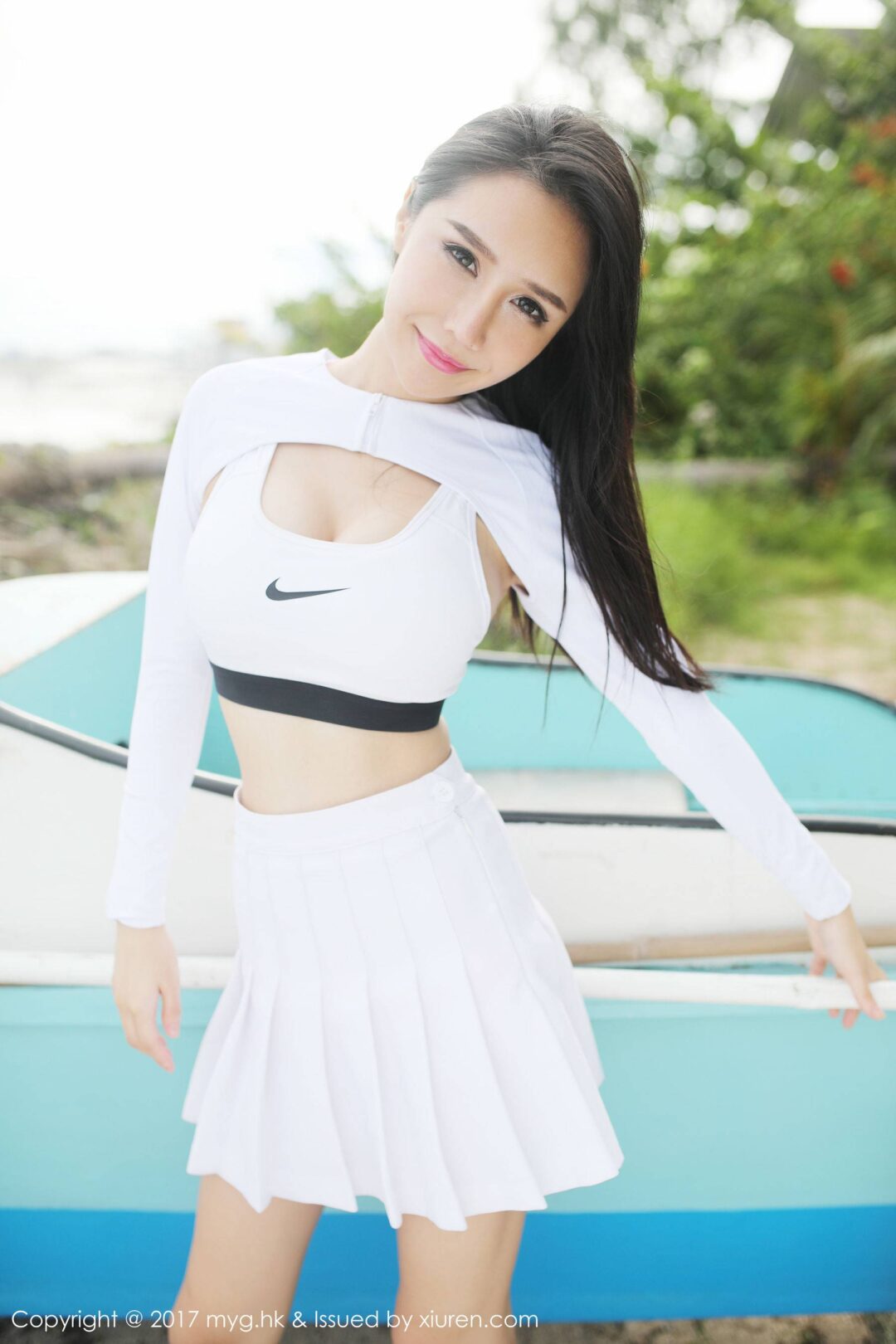于大乔《一如出水的洛神》 [美媛馆MyGirl] Vol.268Xiuren秀人写真高清美女套图写真下载-看套图看套图