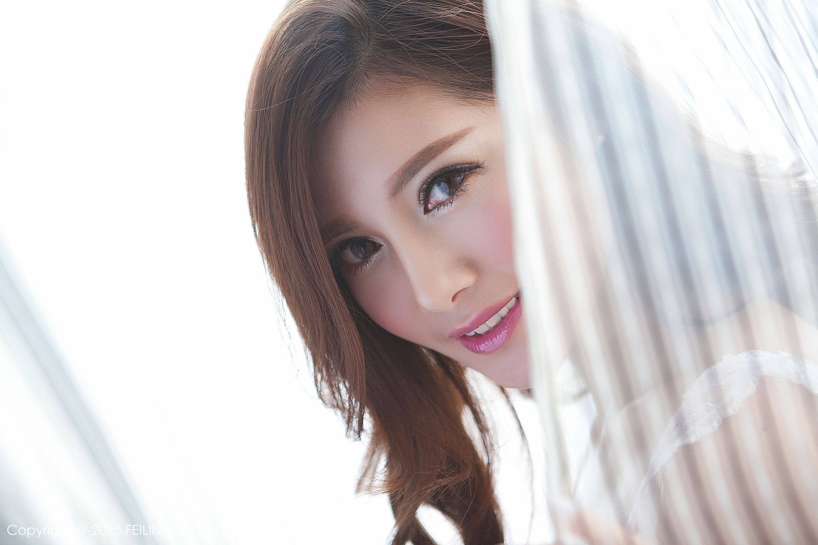奶茶-Emily – 首刊模特 [嗲囡囡FEILIN] Vol.001Xiuren秀人写真高清美女套图写真下载-看套图看套图