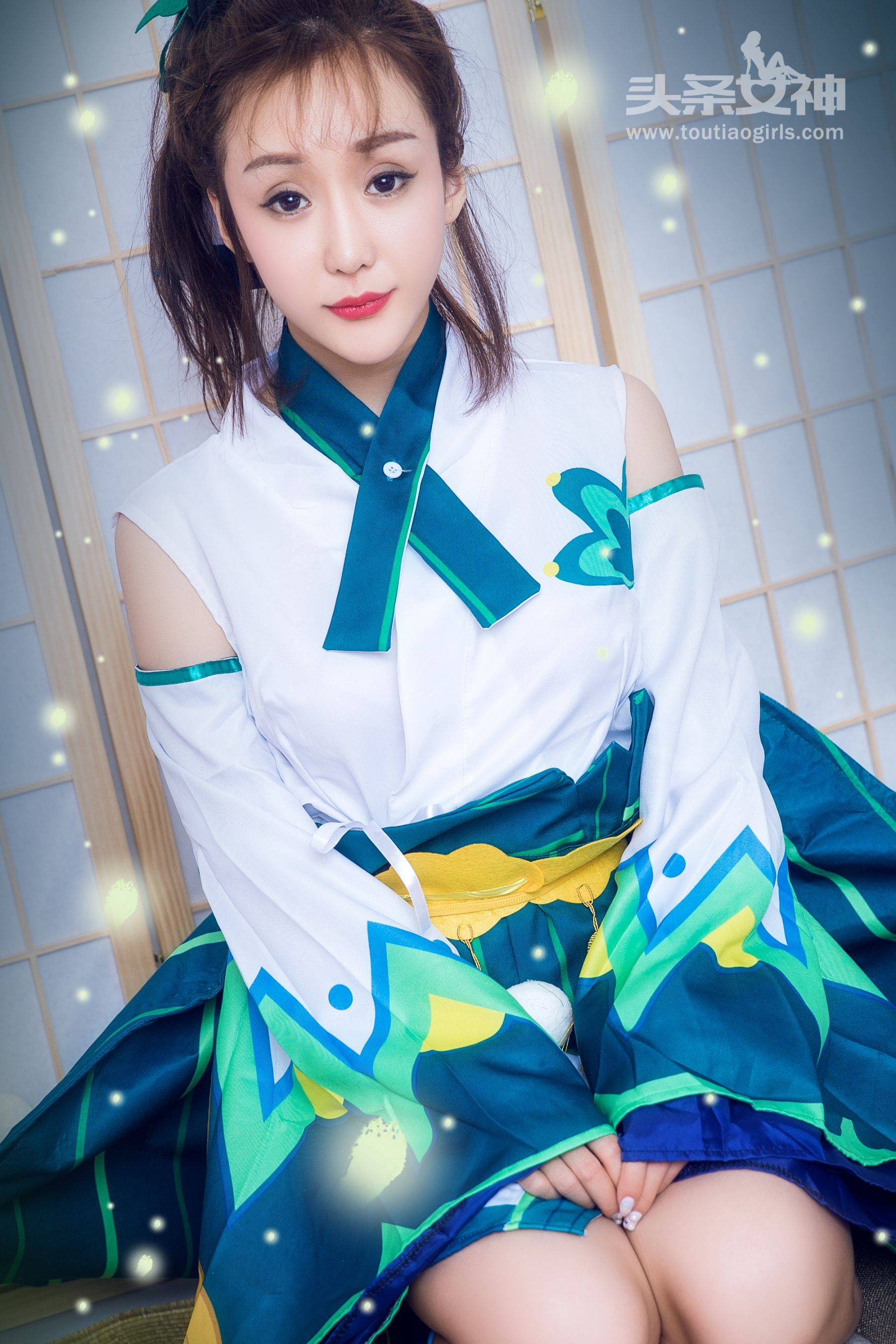 米粒儿/顾籼《御魂莹草COS》 [头条女神]Xiuren秀人写真高清美女套图写真下载-看套图看套图