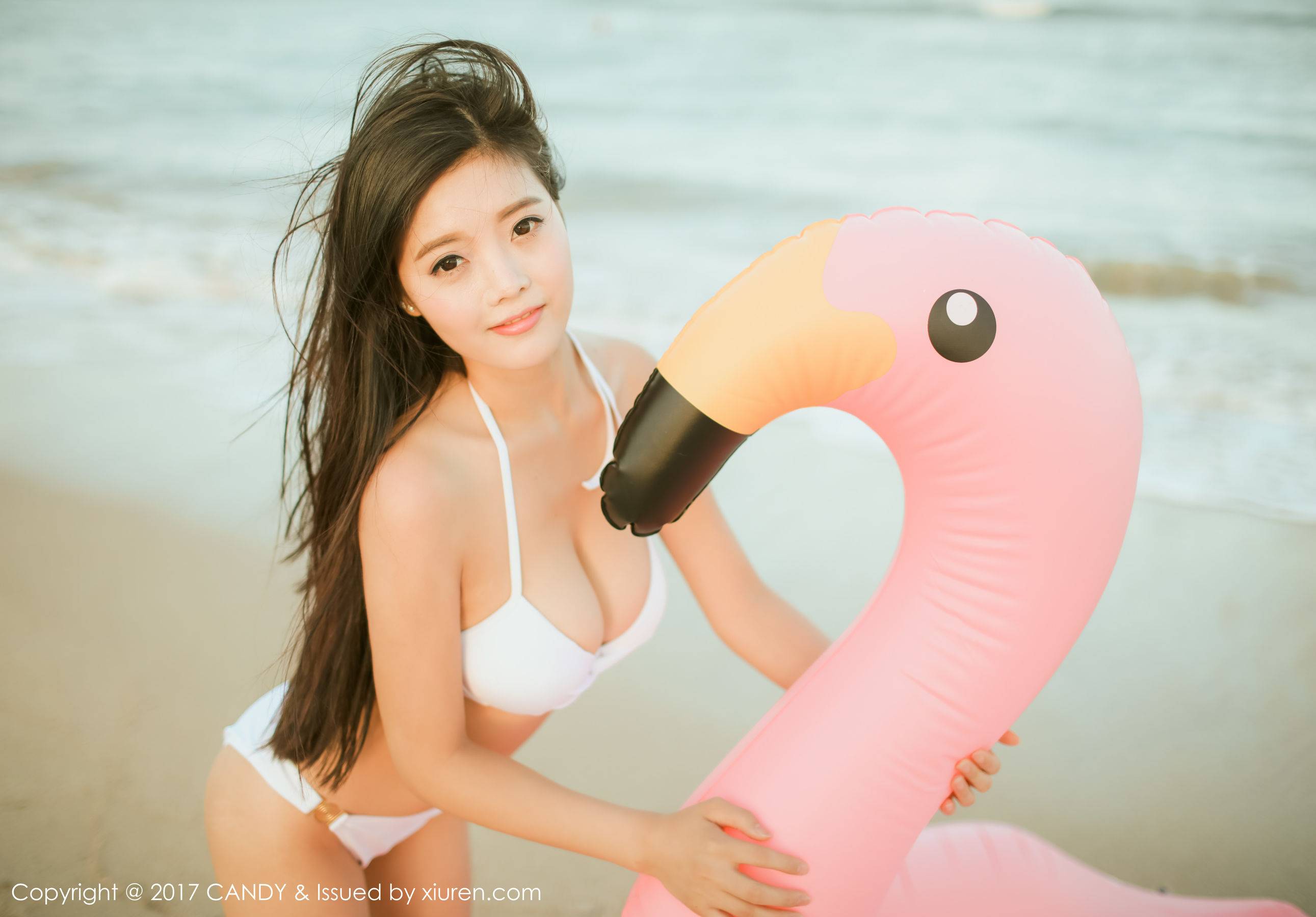 林美惠子Mieko《两套海边比基尼系列》 [网红馆CANDY] VOL.042Xiuren秀人写真高清美女套图写真下载-看套图看套图