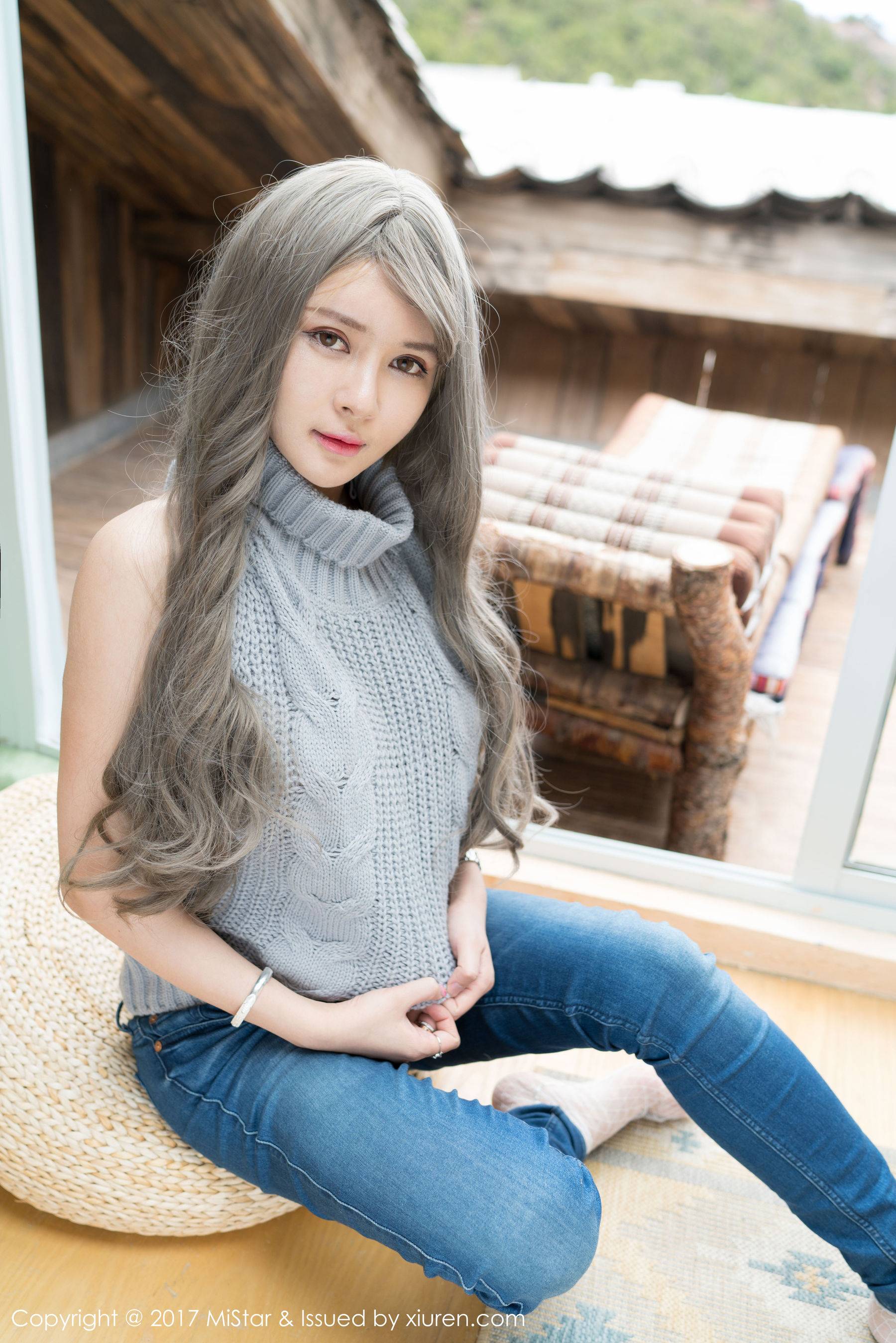 性感女神@凯竹BuiBui《丽江旅拍》 [魅妍社MiStar] VOL.170Xiuren秀人写真高清美女套图写真下载-看套图看套图