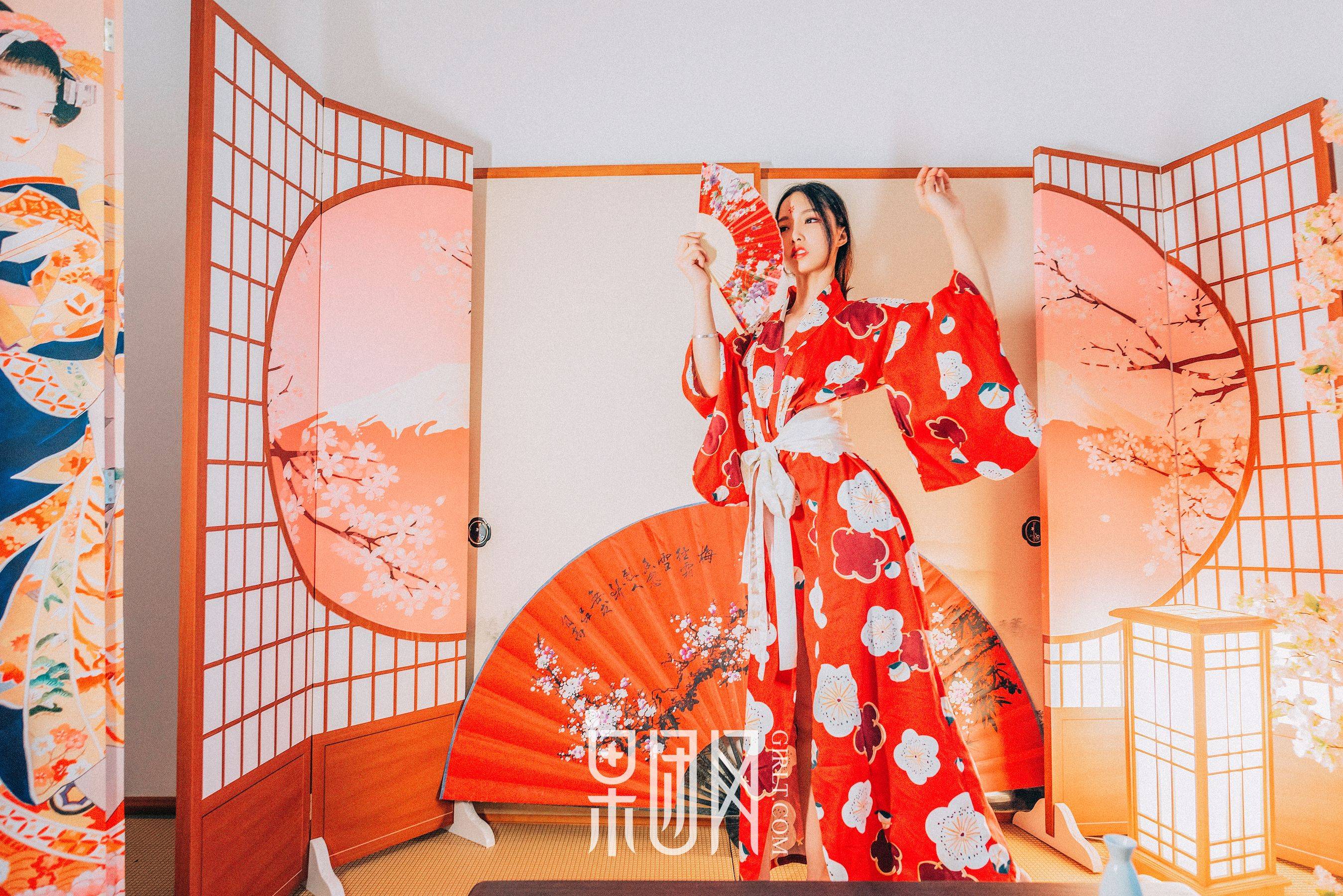 霓虹深处歌舞妓媚眼如丝 [果团网Girlt] No.065Xiuren秀人写真高清美女套图写真下载-看套图看套图
