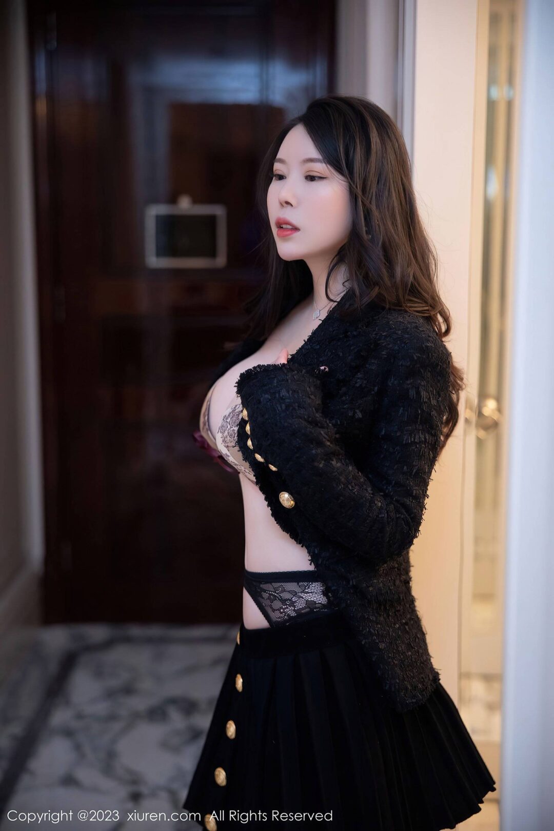 [XiuRen秀人网] No.6147 白茹雪 黑丝美臀-看套图
