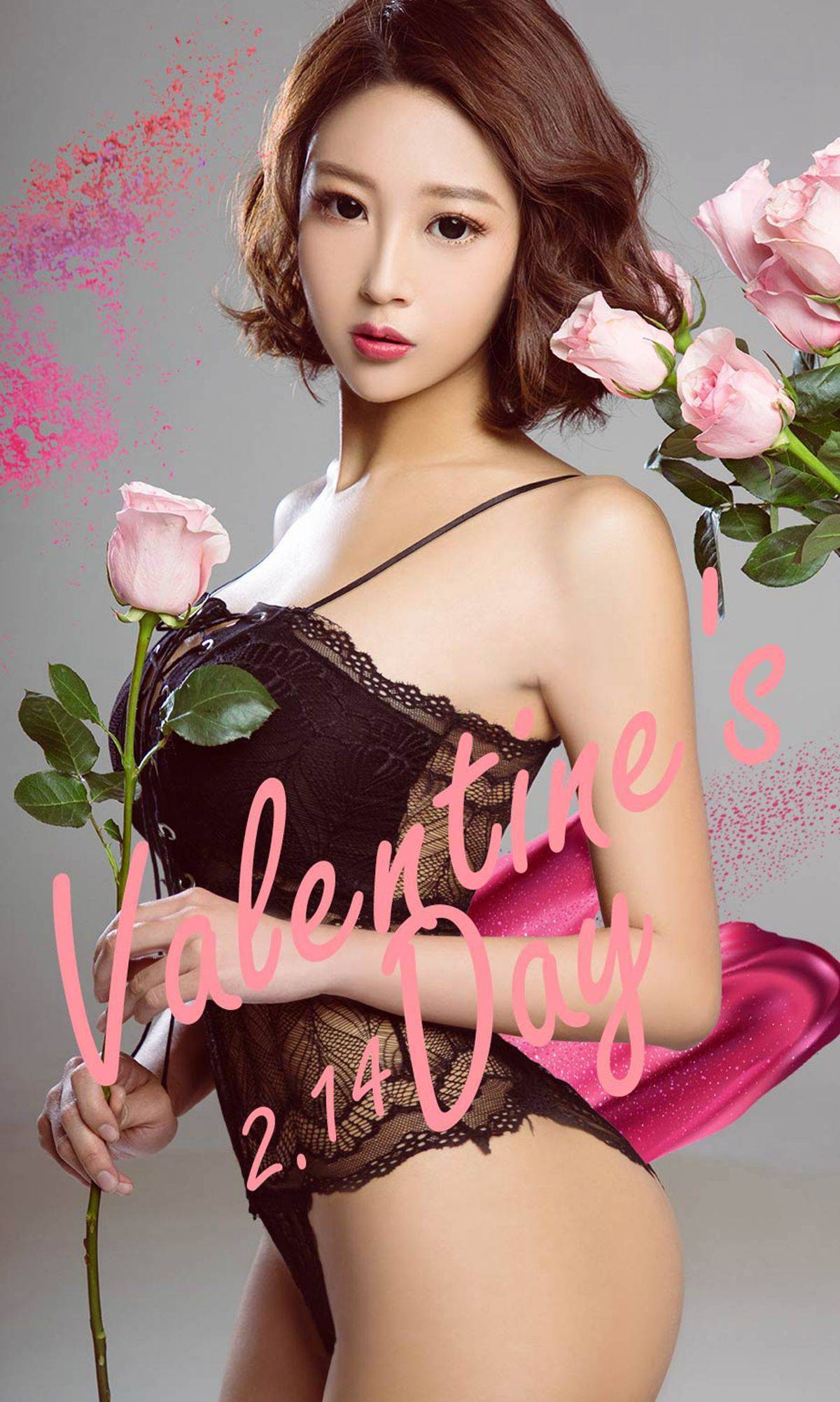 栗子《纯情情人节》 [尤果圈] No.1001Xiuren秀人写真高清美女套图写真下载-看套图看套图
