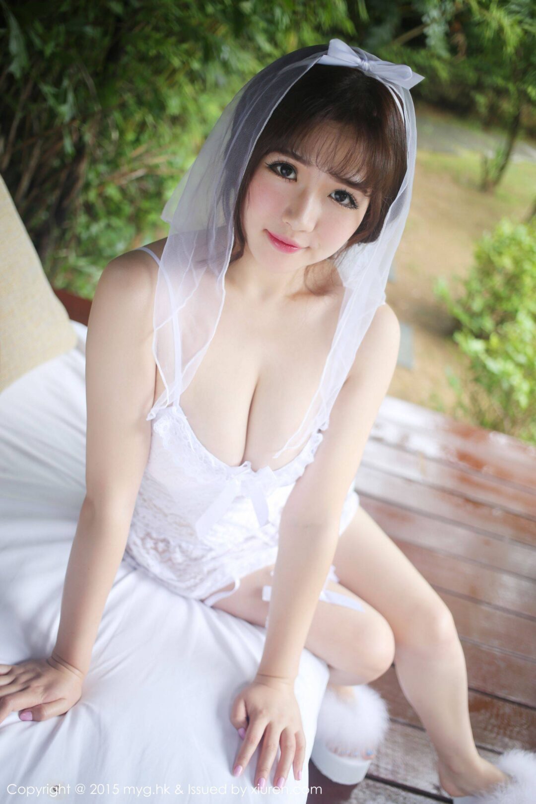徐cake《白色婚纱系列》 [美媛馆MyGirl] Vol.165Xiuren秀人写真高清美女套图写真下载-看套图看套图