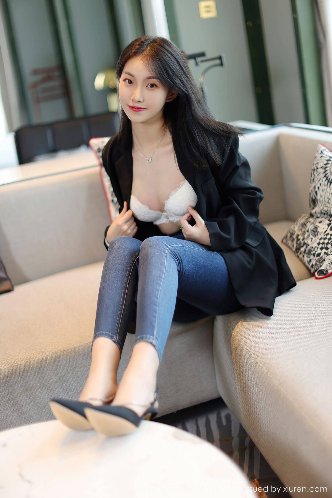 [模范学院MFStar] Vol.530 一颗甜蛋黄aXiuren秀人写真高清美女套图写真下载-看套图看套图