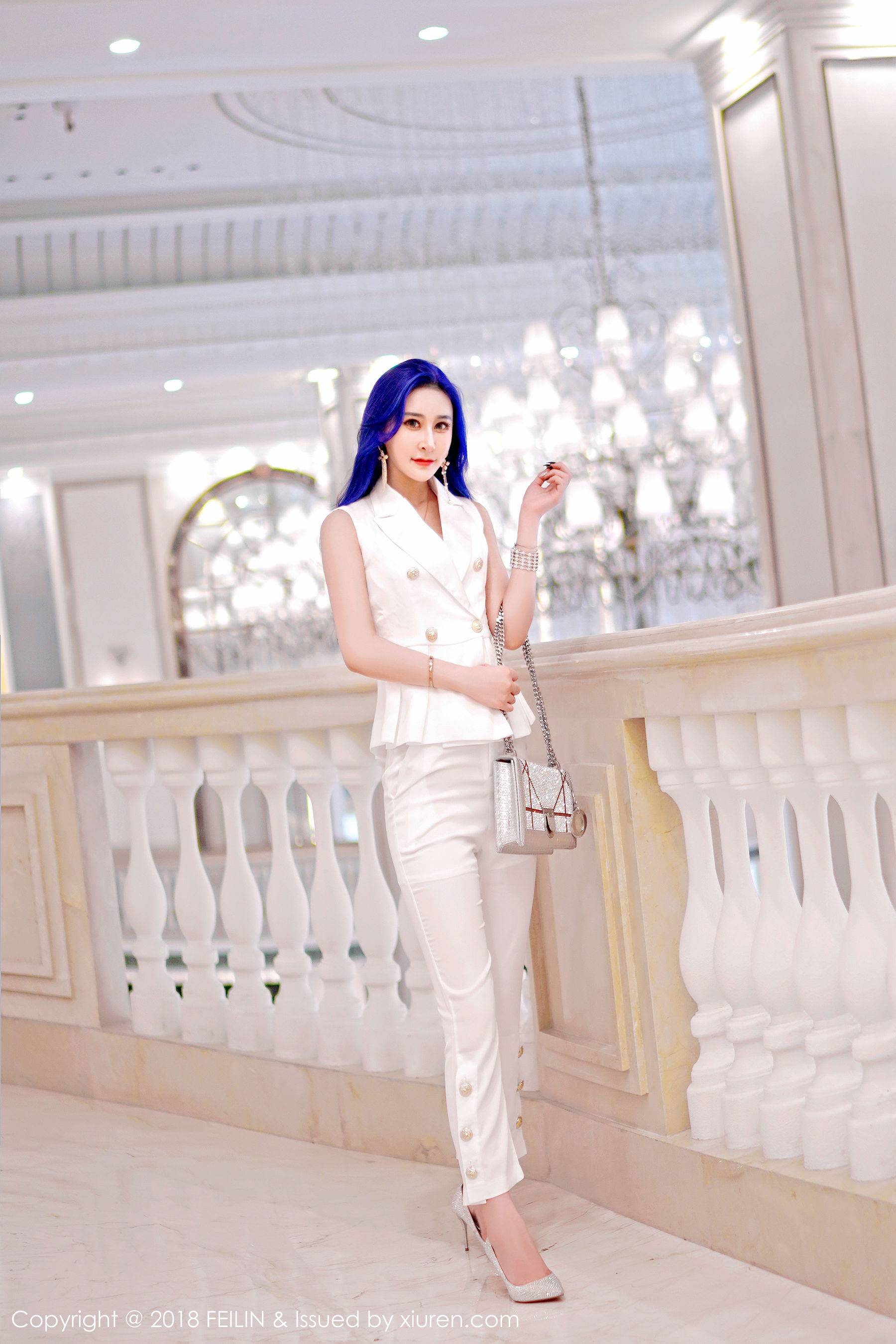 [嗲囡囡FEILIN] VOL.159 喵莫儿Xiuren秀人写真高清美女套图写真下载-看套图看套图