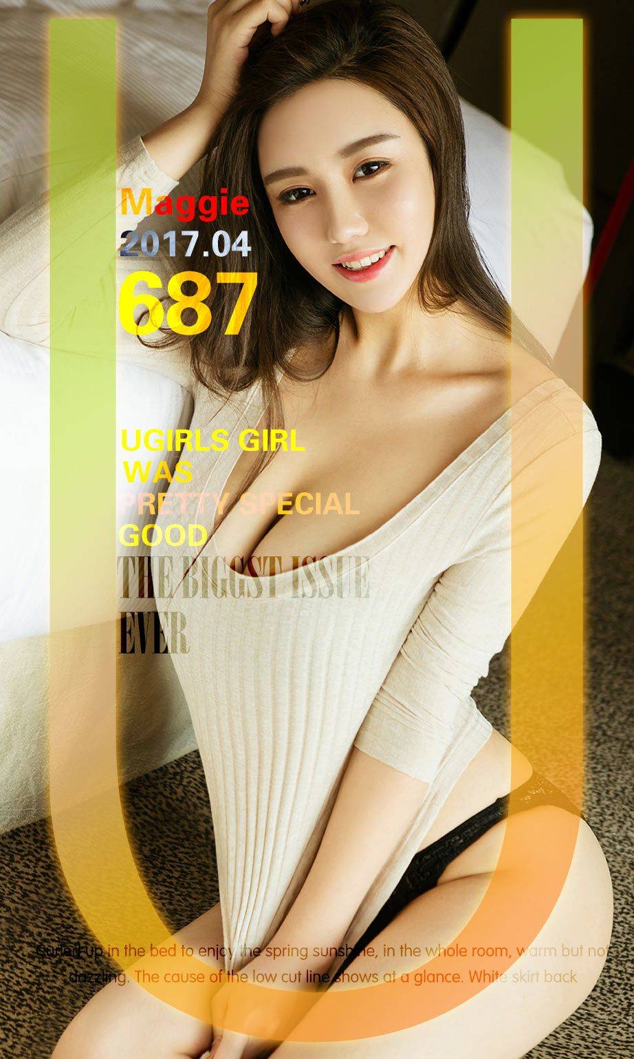Maggie《背沟魂》 [尤果圈] No.687Xiuren秀人写真高清美女套图写真下载-看套图看套图