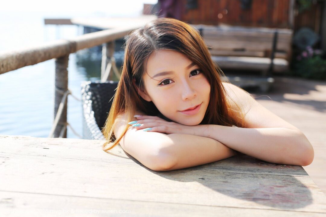 Vetiver嘉宝贝儿《小清新唯美长裙+牛仔装》 [美媛馆MyGirl] Vol.106Xiuren秀人写真高清美女套图写真下载-看套图看套图