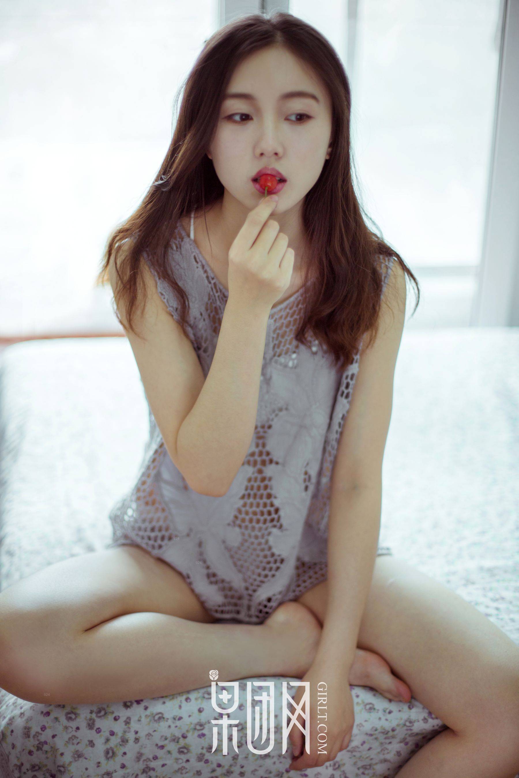 樱桃少女 甜蜜诱惑 [果团网Girlt] No.046Xiuren秀人网高清美女套图写真下载-看套图看套图