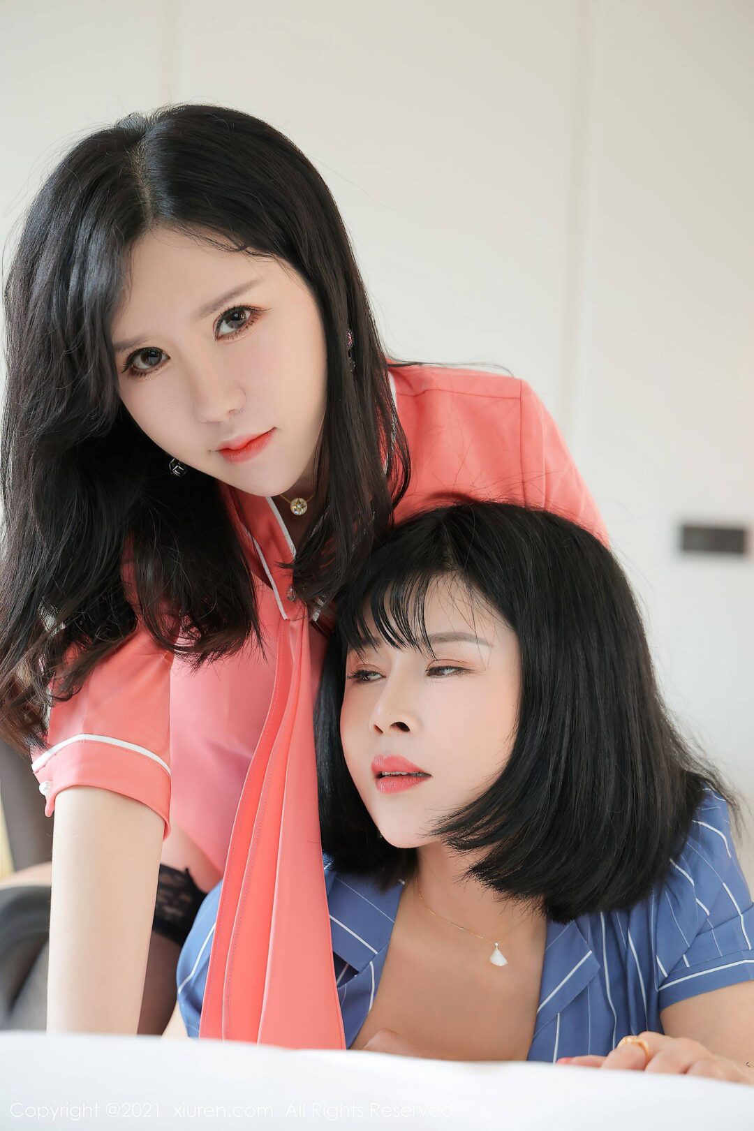[秀人XiuRen] No.3699 乖乖小野喵&Lucky沈欢欣-看套图