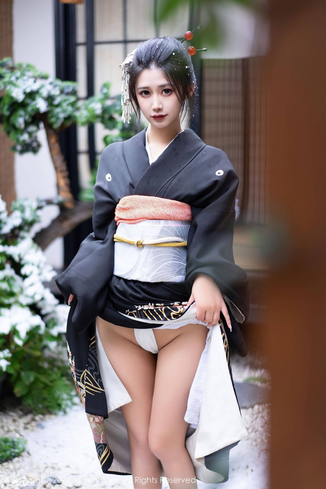 [XiuRen秀人网] No.5932 laura阿姣 和服美腿-看套图