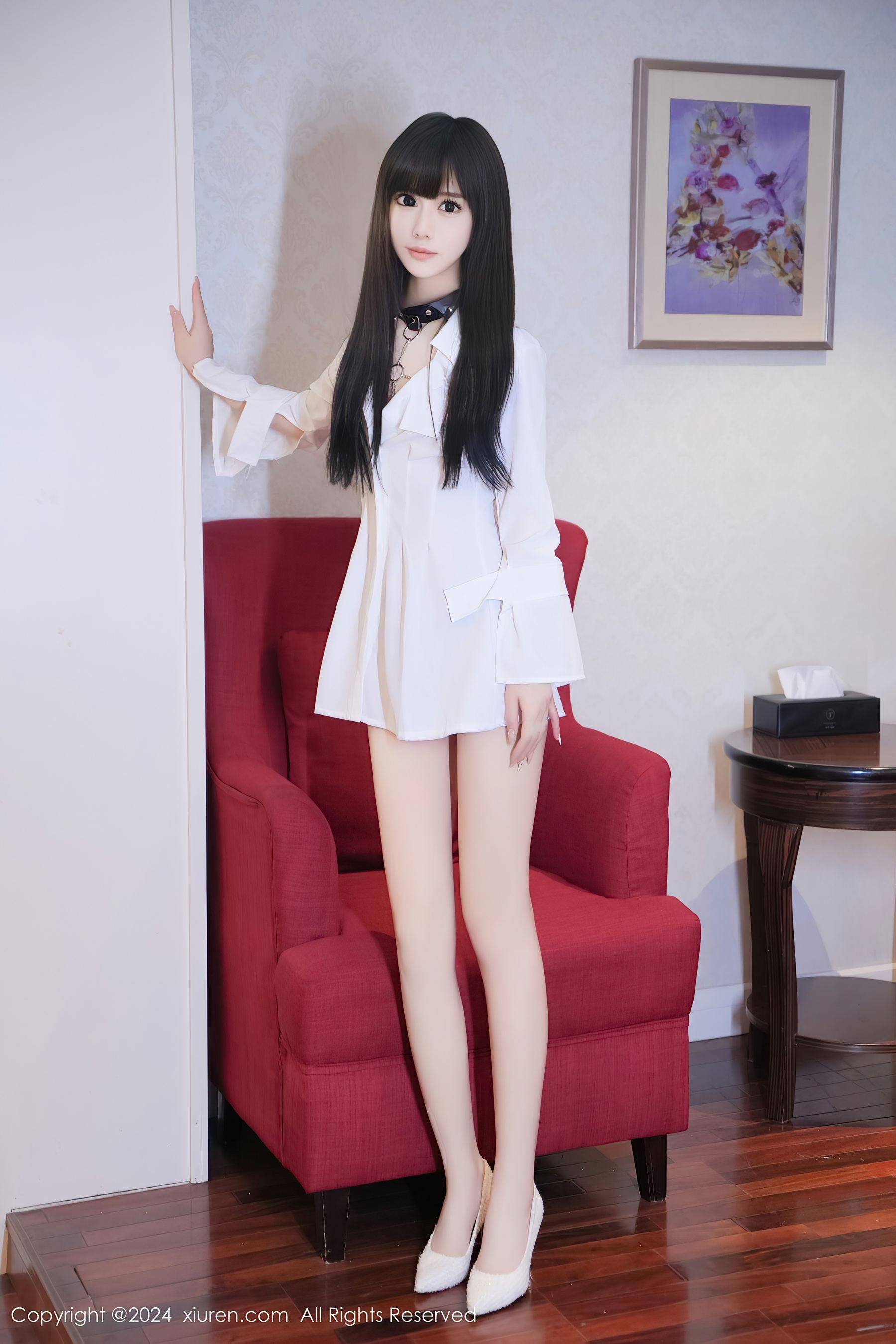 [XiuRen秀人网] No.8573 沐言yanyan 美臀性感Xiuren秀人写真高清美女套图写真下载-看套图看套图